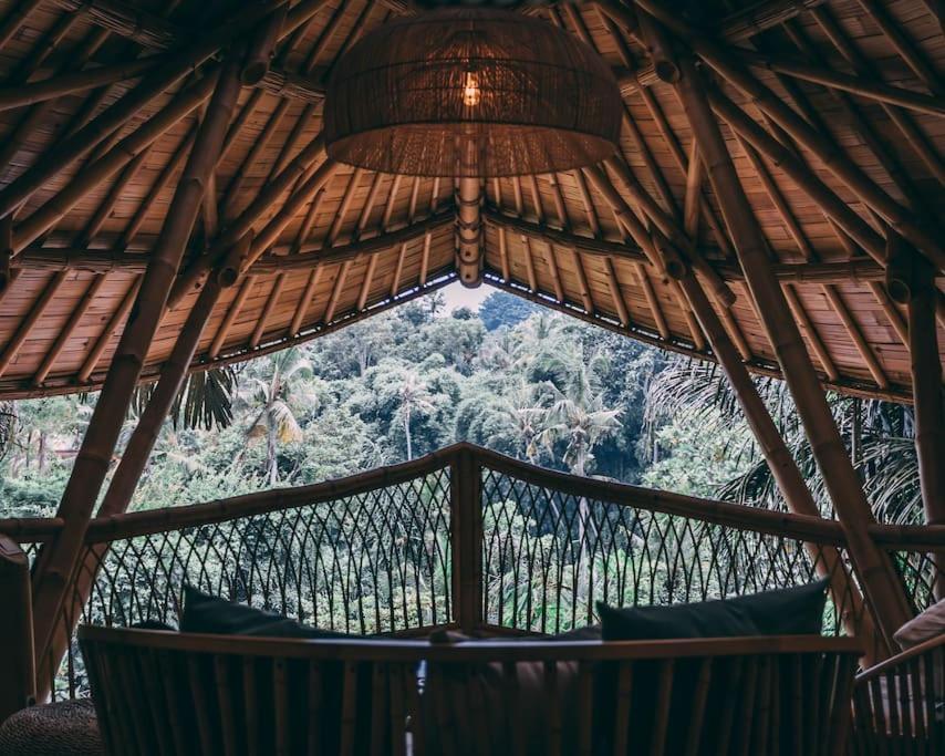 Aura House 2Bds Eco Bamboo House, Pool, River View Bringkit Exterior foto