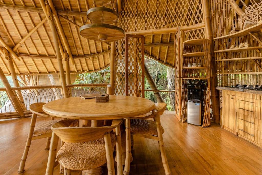 Aura House 2Bds Eco Bamboo House, Pool, River View Bringkit Exterior foto
